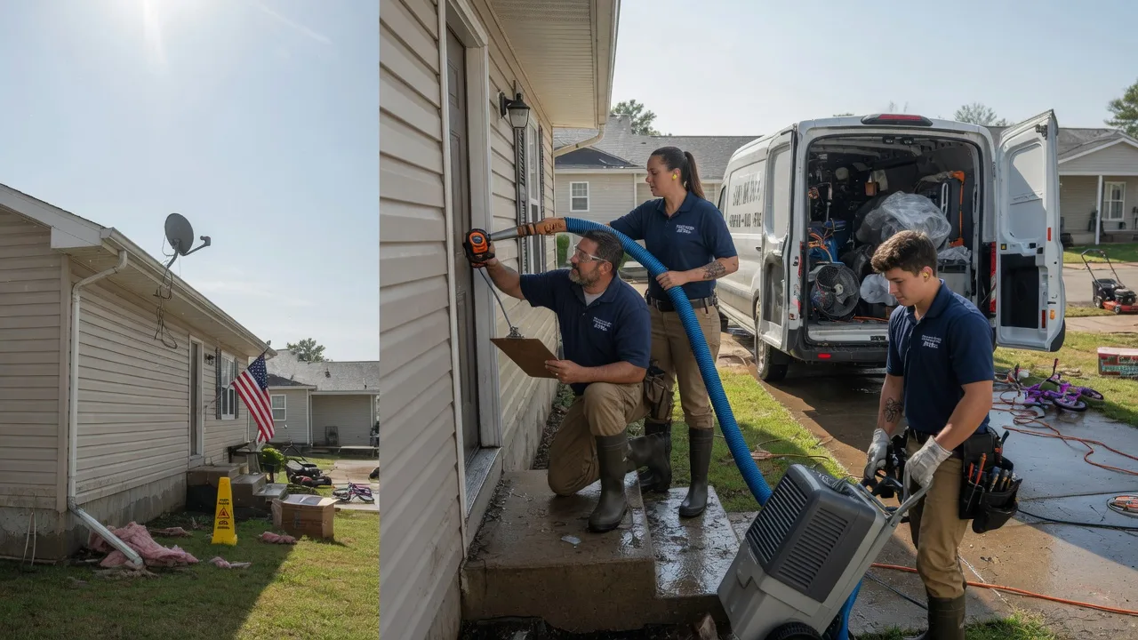 Ceiling Water Damage Restoration in Rothville, MO near me